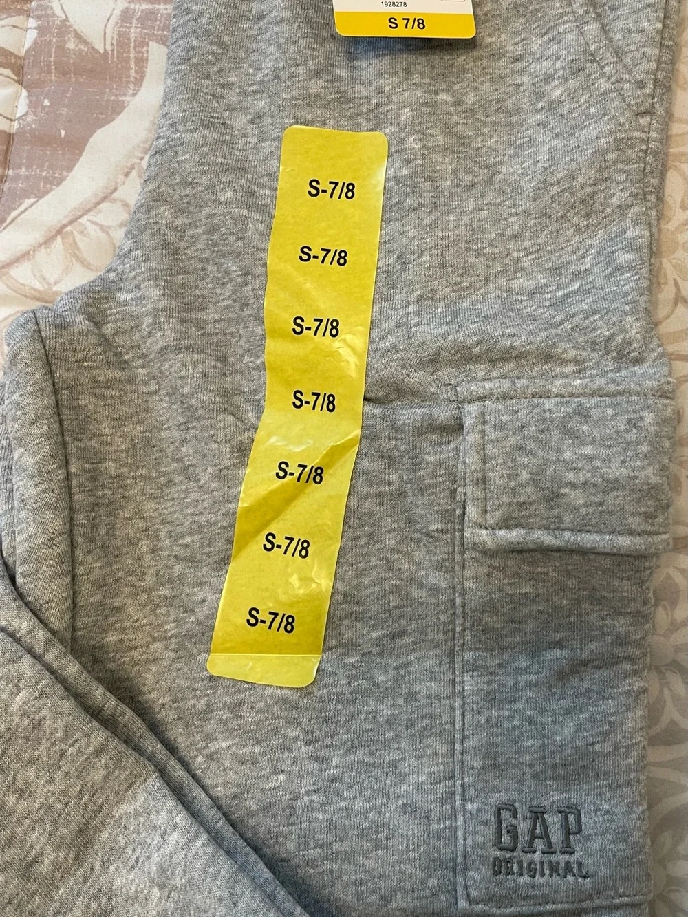 GAP Kids Heather Gray Jogger Sweatpants
